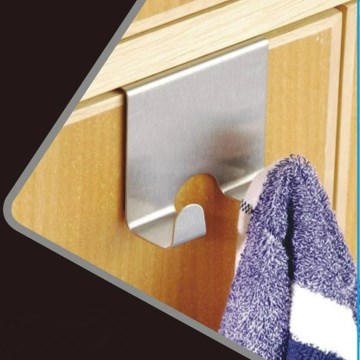 Crochet de suspension 6,7x7,2 cm acier inoxydable