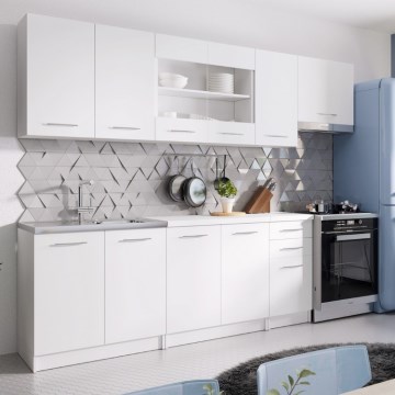 Cuisine MARISA 260 cm blanche