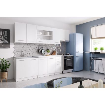 Cuisine MARISA 260 cm blanche