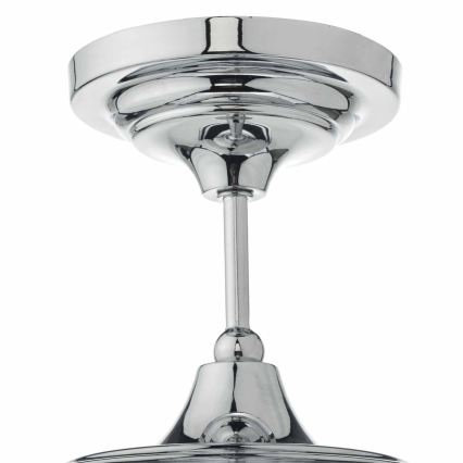 Där Lighting CAD0150 - Badkamer opbouwlamp CADEN 1xE27/60W/230V IP44 glanzend chroom