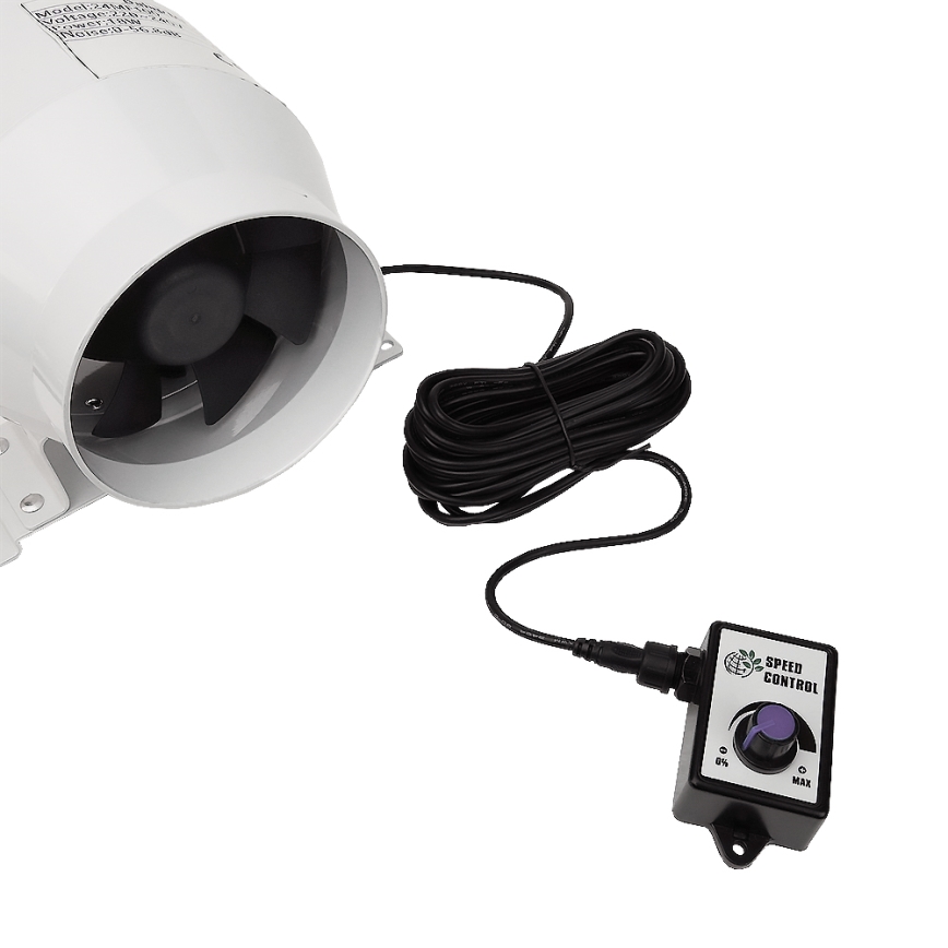 Dalap 24MF100 - Kanaalventilator met energiezuinige motor en toerentalregelaar MF 100 EC 18W/230V