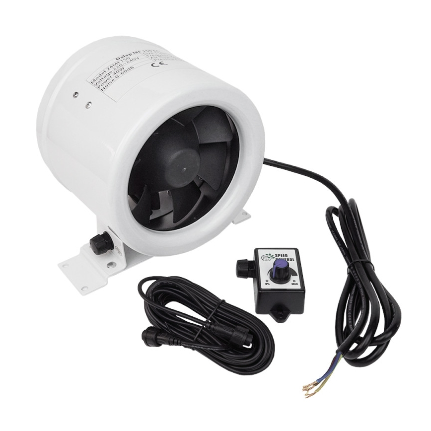 Dalap 24MF125 - Kanaalventilator met energiezuinige motor en toerentalregelaar MF 125 EC 20W/230V