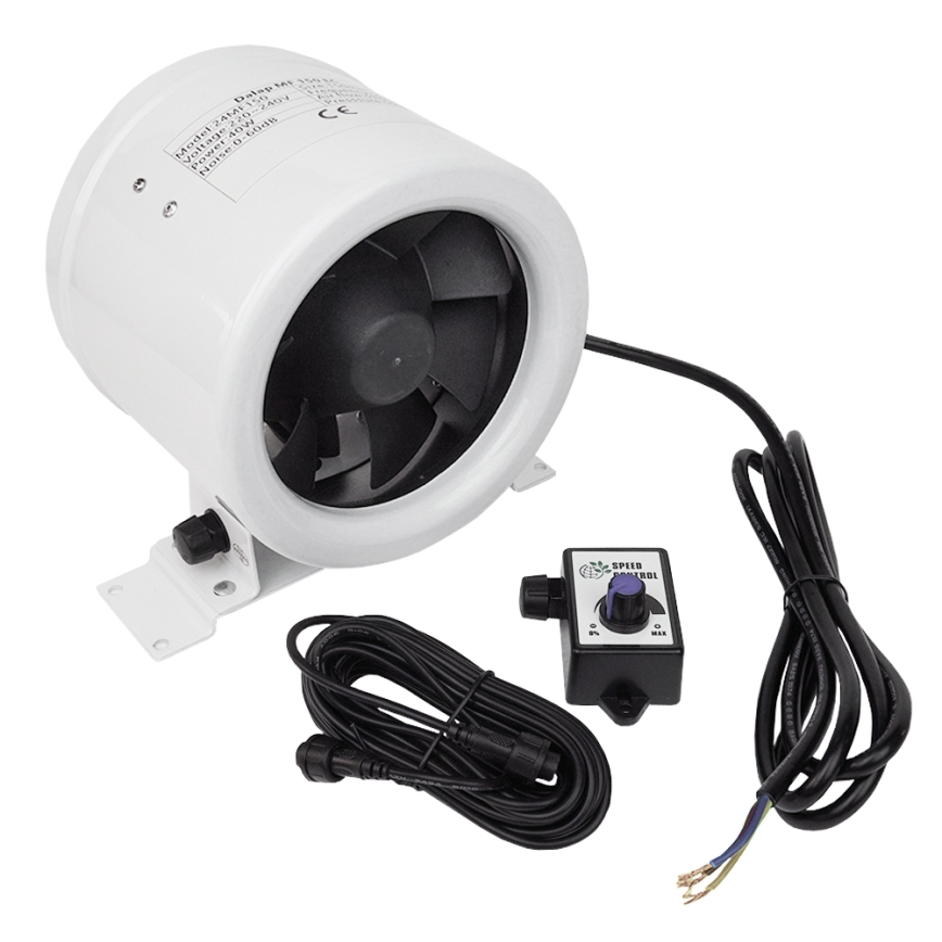 Dalap 24MF150 - Kanaalventilator met energiezuinige motor en toerentalregelaar MF 150 EC 40W/230V
