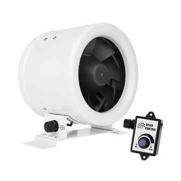 Dalap 24MF200 - Kanaalventilator met energiezuinige motor en toerentalregelaar MF 200 EC 75W/230V