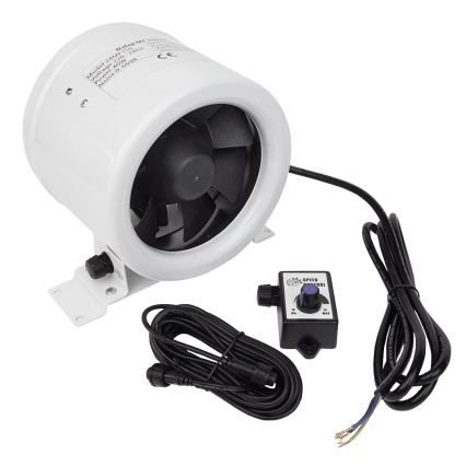 Dalap 24MF200 - Kanaalventilator met energiezuinige motor en toerentalregelaar MF 200 EC 75W/230V