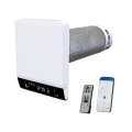 Dalap 25B160 - Récupérateur de chaleur local pour pièce BRISE 160 22W/230V Wi-Fi + télécommande