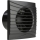 Dalap 41095ZW - Ventilateur axial avec minuterie et capteur d'humidité 100 DARK ZW 8,4W/230V
