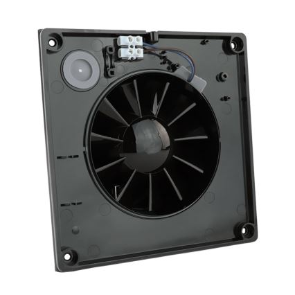 Dalap 41096 - Axiale ventilator 125 DARK 10W/230V
