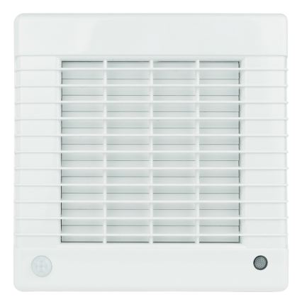 Dalap 41104 - Axiale ventilator met automatische terugslagklep 100 LV 12 18W/12V
