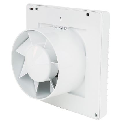 Dalap 41105 - Axiale ventilator met automatische lamellen en timer 100 LVZ 12 18W/12V