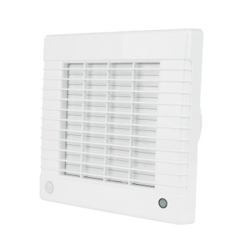 Dalap 41117 - Ventilateur axial à volet automatique 125 LV 12 22W/12V