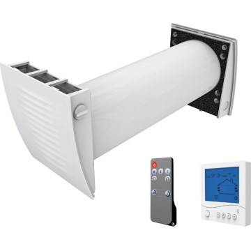 Dalap 55560 - Récupérateur d'air pour pièce ZEPHIR SIMPLE 4,3W/230V