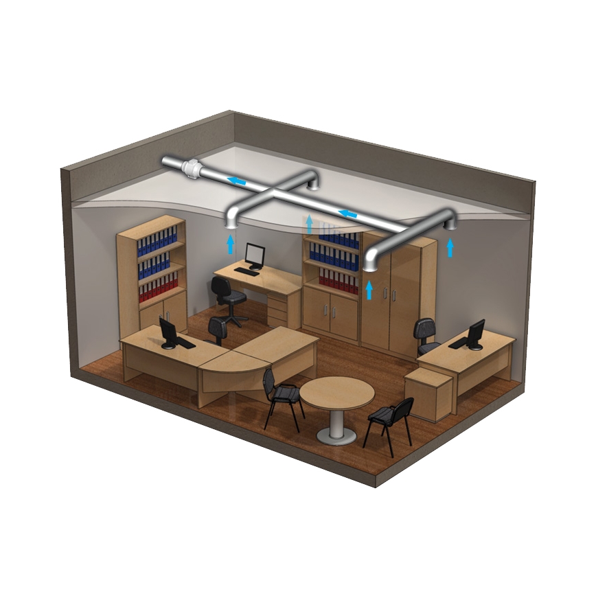 Dalap 8207 - Axiale ventilator AP PROFI 125 29W/230V