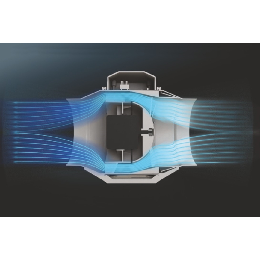 Dalap 8207 - Axiale ventilator AP PROFI 125 29W/230V