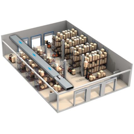 Dalap 8213 - Axiale ventilator AP PROFI 160 50W/230V