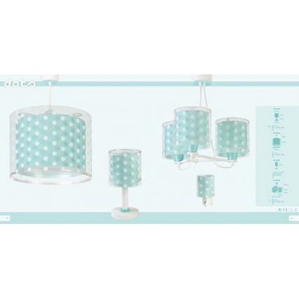 Dalber 41001H - Kinderlampje DOTS 1xE14/40W/230V