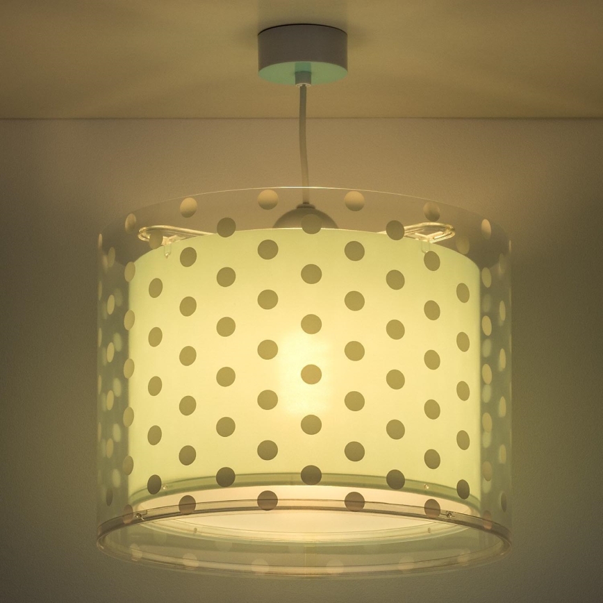 Dalber 41002H - Kinderhanglamp DOTS 1xE27/60W/230V