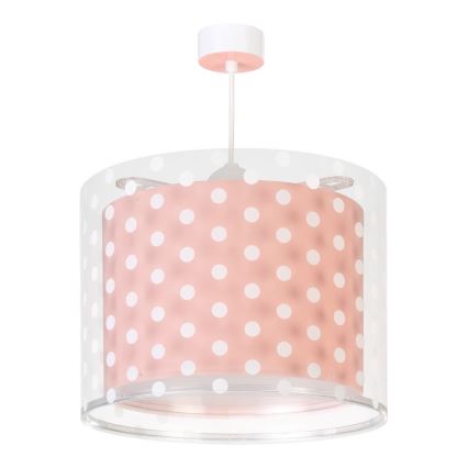 Dalber 41002S - Kinderhanglamp DOTS 1xE27/60W/230V