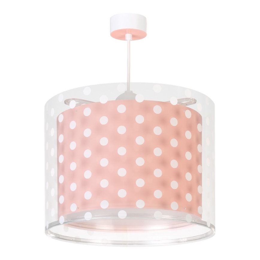Dalber 41002S - Kinderhanglamp DOTS 1xE27/60W/230V