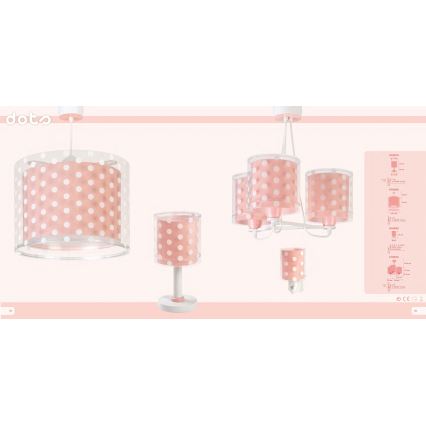 Dalber 41002S - Suspension pour enfant DOTS 1xE27/60W/230V
