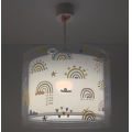 Dalber 41192 - Kinderhanglamp RAINBOW 1xE27/15W/230V veelkleurig