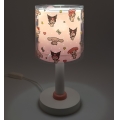 Dalber 41251 - Lampe LED pour enfants HELLO KITTY&FRIENDS 1xG4/4W/230V rose