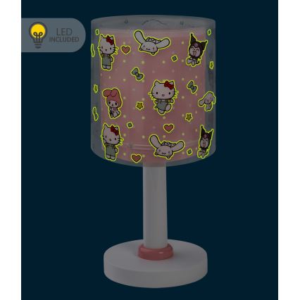 Dalber 41251 - LED-kinderlampje HELLO KITTY&FRIENDS 1xG4/4W/230V roze