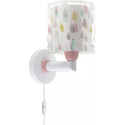 Dalber 41439 - Wand Lamp voor Kinderen COLOR RAIN 1xE27/60W/230V