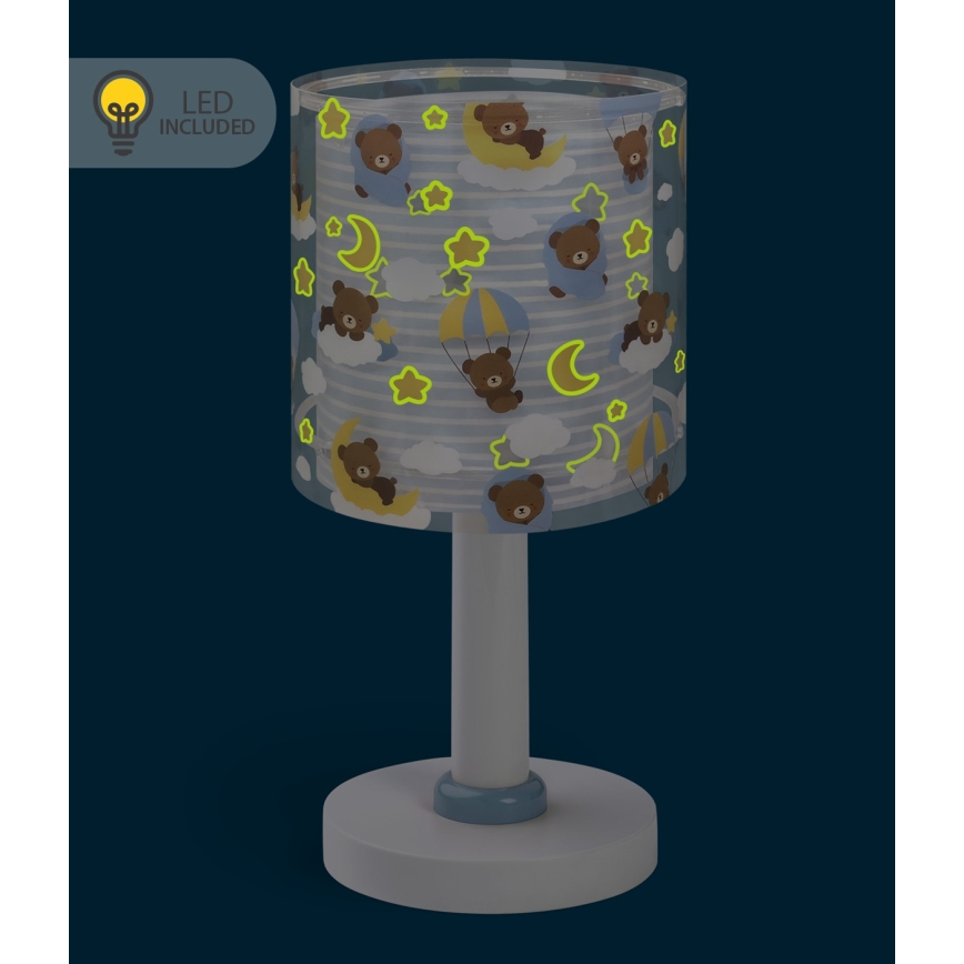 Dalber 41571T - LED-kinderlampje BABY TEDDY 1xG4/4W/230V blauw