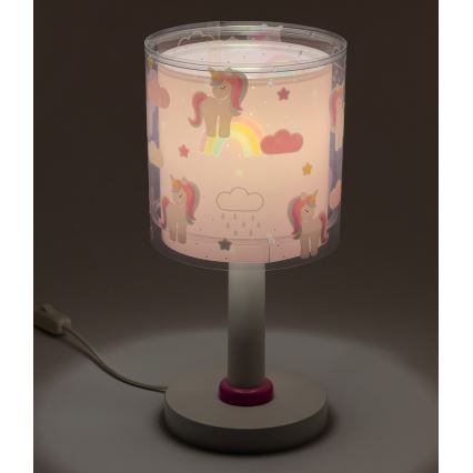 Dalber 41591 - Kinderlamp UNICORNS 1xE14/60W/230V