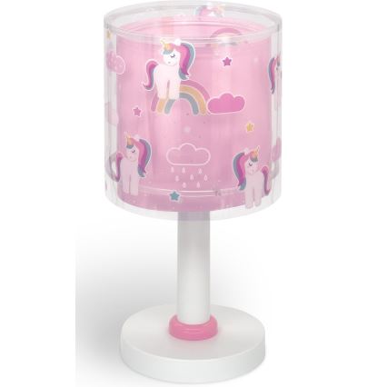 Dalber 41591N - LED-kinderlampje UNICORNS 1xG4/4W/230V roze