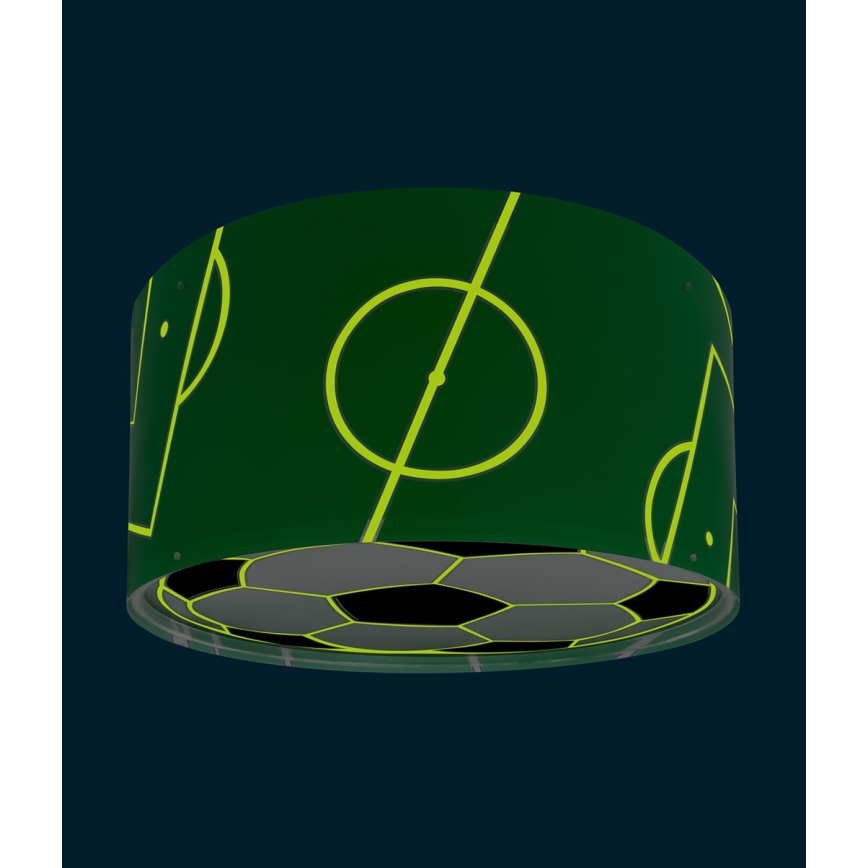 Dalber 41736 - Plafondlamp kinderkamer FOOTBALL 2xE27/15W/230V