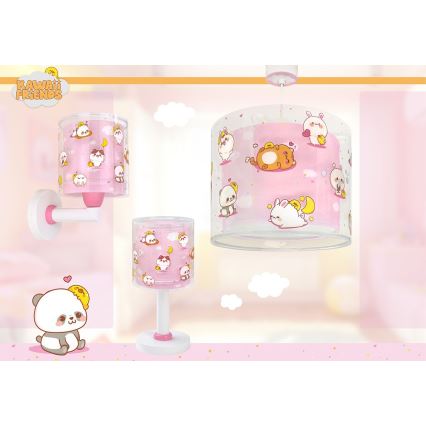 Dalber 41769S - Lampe murale pour enfants KAWAII FRIENDS 1xE27/15W/230V rose