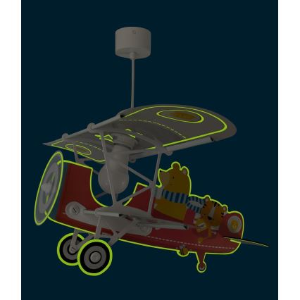 Dalber 54572 - Hanglamp voor kinderen LITTLE TEDDY 1xE27/15W/230V