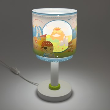Dalber 60651N - LED-kinderlampje PIRATE ISLAND 1xG4/4W/230V veelkleurig