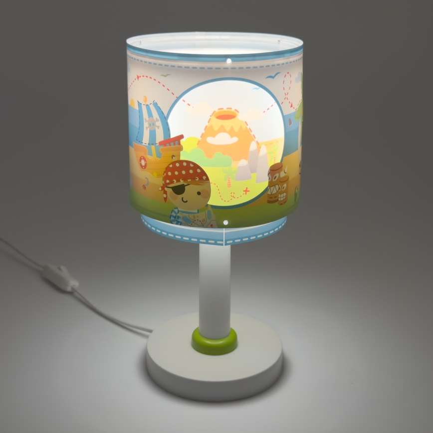 Dalber 60651N - LED-kinderlampje PIRATE ISLAND 1xG4/4W/230V veelkleurig