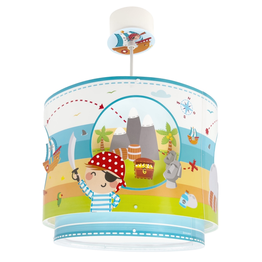 Dalber 60652 - Suspension enfant PIRATE ISLAND 1xE27/15W/230V