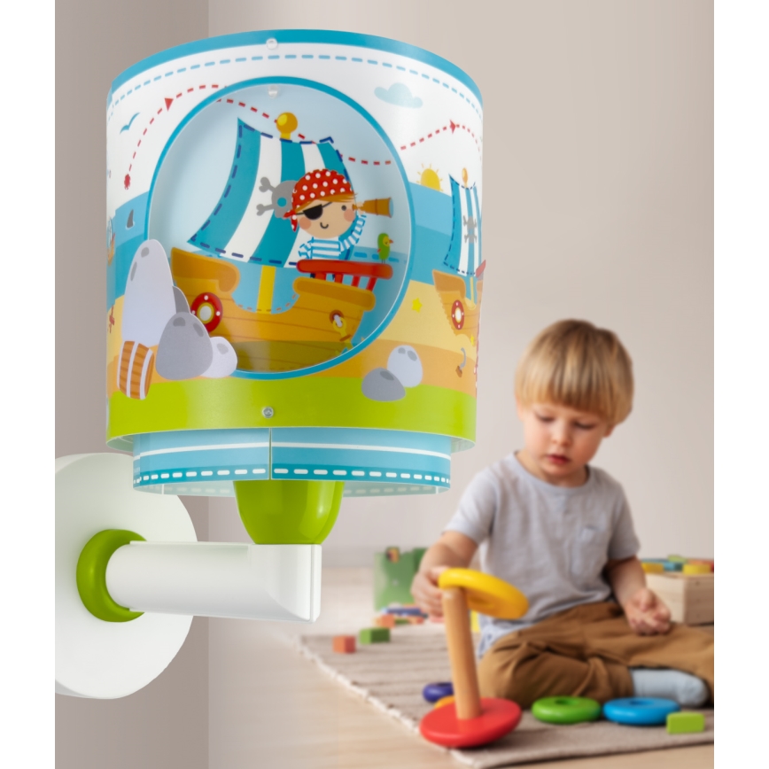 Dalber 60659 - Applique murale enfant PIRATE ISLAND 1xE27/15W/230V