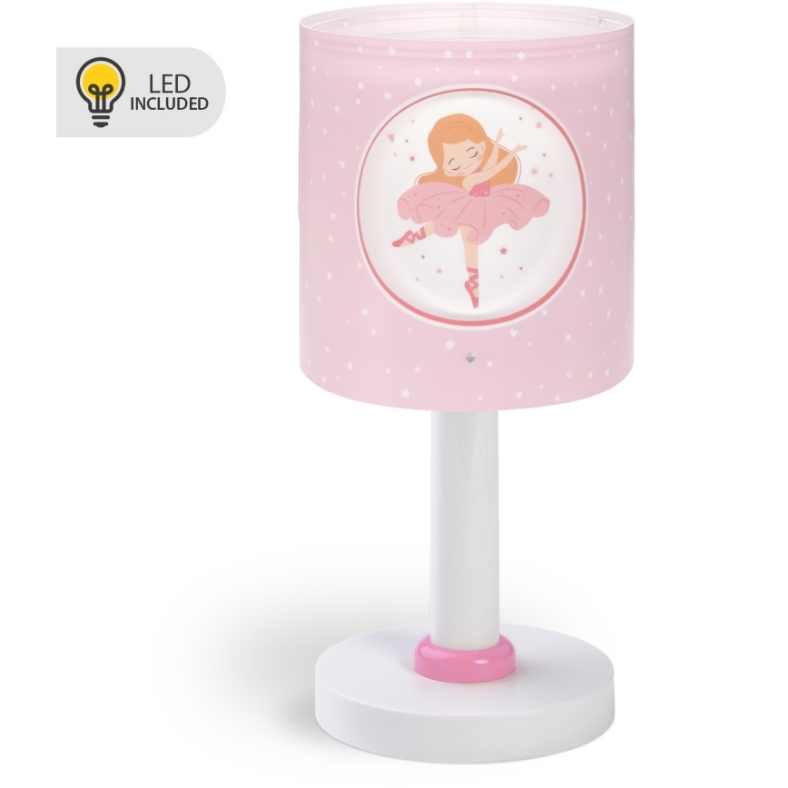 Dalber 60911 - Lampe enfant LED PRINCESS DANCE 1xG4/4W/230V rose