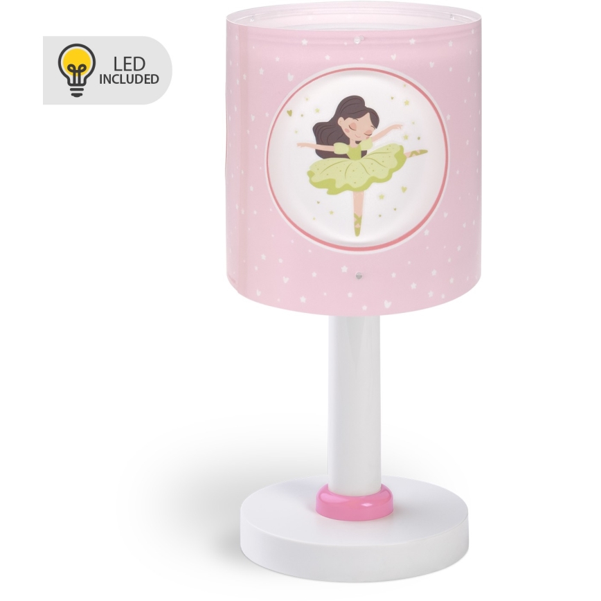 Dalber 60911 - Lampe enfant LED PRINCESS DANCE 1xG4/4W/230V rose