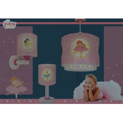 Dalber 60911 - Lampe enfant LED PRINCESS DANCE 1xG4/4W/230V rose