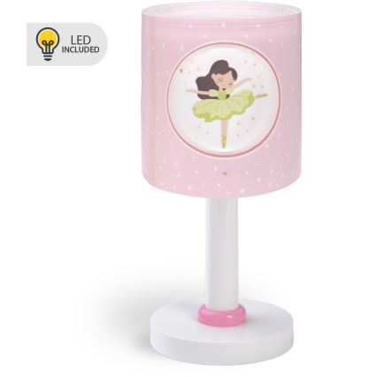 Dalber 60911 - LED kinderlampje PRINCESS DANCE 1xG4/4W/230V roze