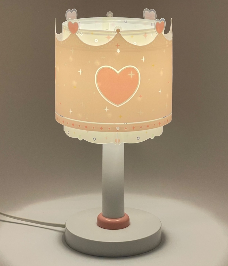 Dalber 61101N - Lampe LED pour enfant LITTLE QUEEN 1xG4/4W/230V rose