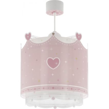 Dalber 61102 - Lustre enfant LITTLE QUEEN 1xE27/60W/230V