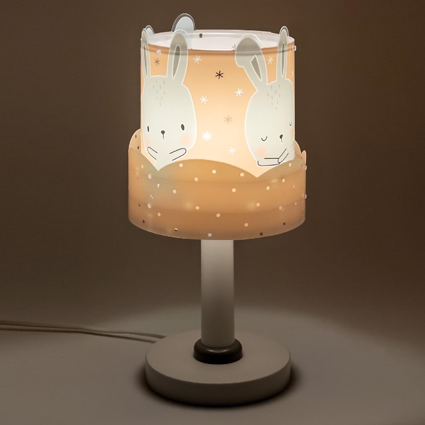 Dalber 61151S - Lamp voor Kinderen BUNNY 1xE14/40W/230V oranje