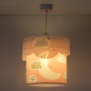 Dalber 61232S - Kinderhanglamp MOON 1xE27/60W/230V