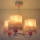 Dalber 61237S - Kinderhanglamp MOON 3xE27/60W/230V