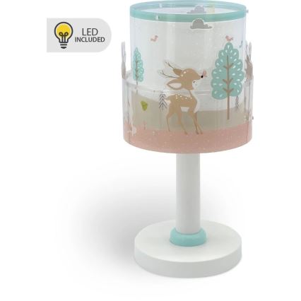 Dalber 61271N - Lampe LED pour enfant LOVING DEER 1xG4/4W/230V multicolore