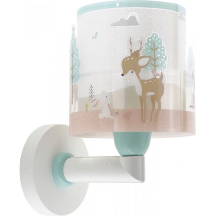 Dalber 61279 - Wand Lamp voor Kinderen LOVING DEER 1xE27/60W/230V