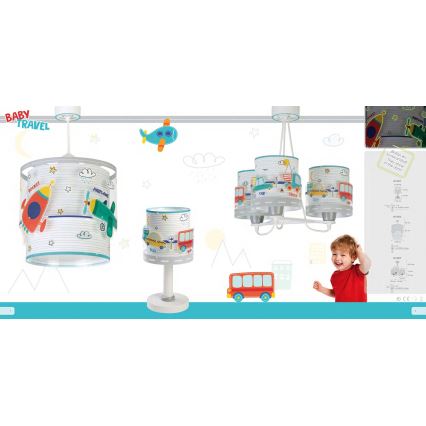 Dalber 61681 - Kinderlampje BABY TRAVEL 1xE14/40W/230V